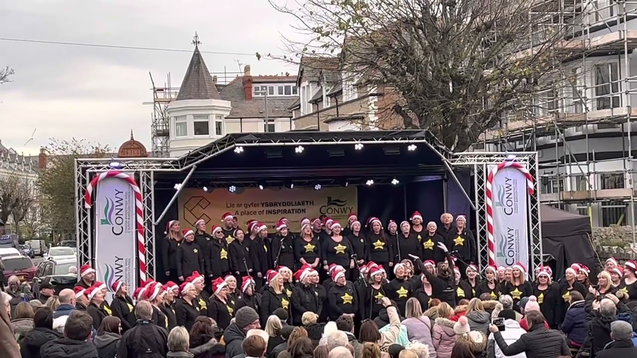 Carol of the Bells performed by Rock Choir North Wales