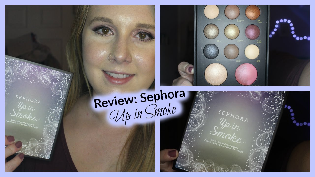 Review Sephora Up In Smoke Palette Youtube