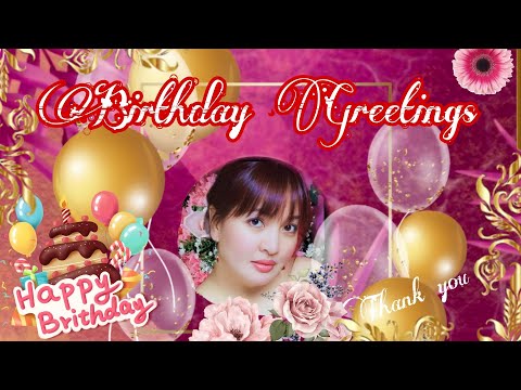 BIRTHDAY GREETINGS FROM MY YOUTUBE FAMILY / Thank you so much🎂🙏❤