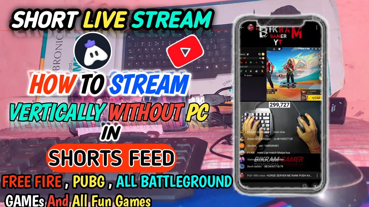 How To Live Stream On Youtube Short Feed In Mobile | Turnip App Se ...