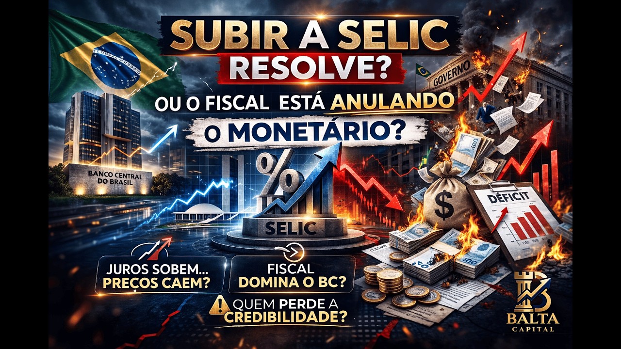 Adianta subir juros para controlar a inflação se o governo continua gastando mais do que arrecada?