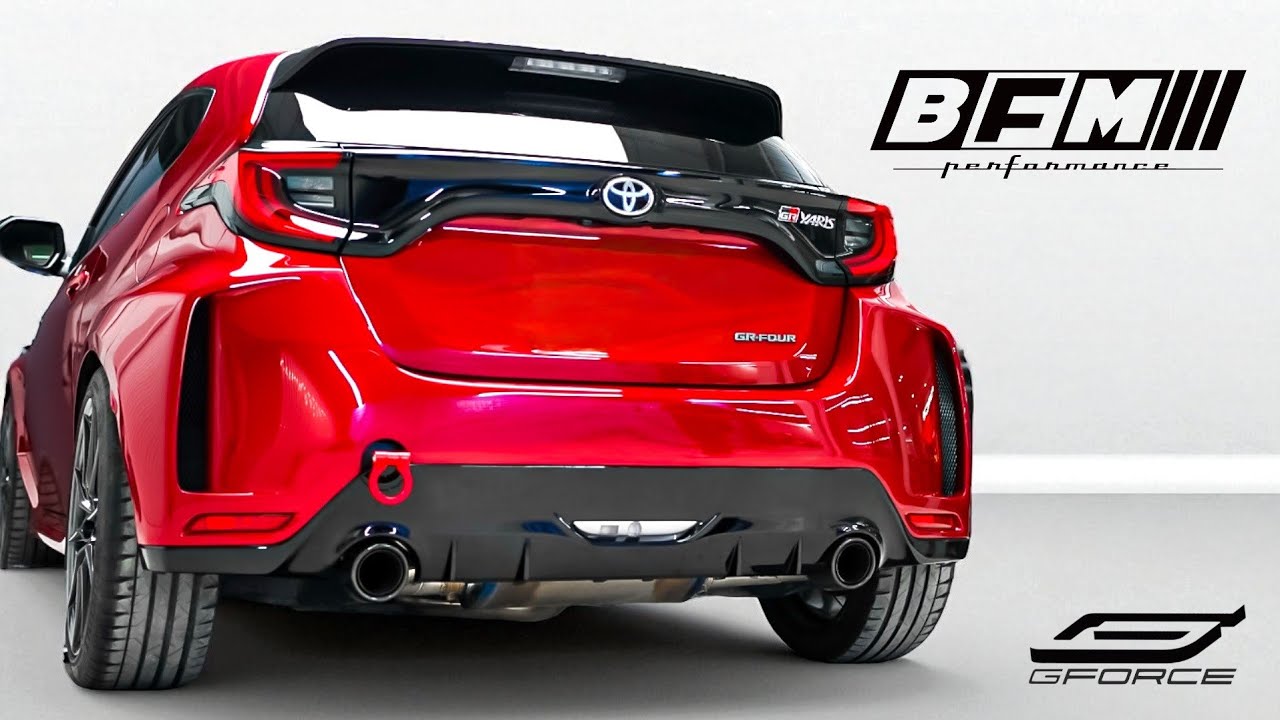 เพิ่มความ SEXY ให้ GR Yaris ด้วยกันชนท้าย BFM Performance G-FORCE