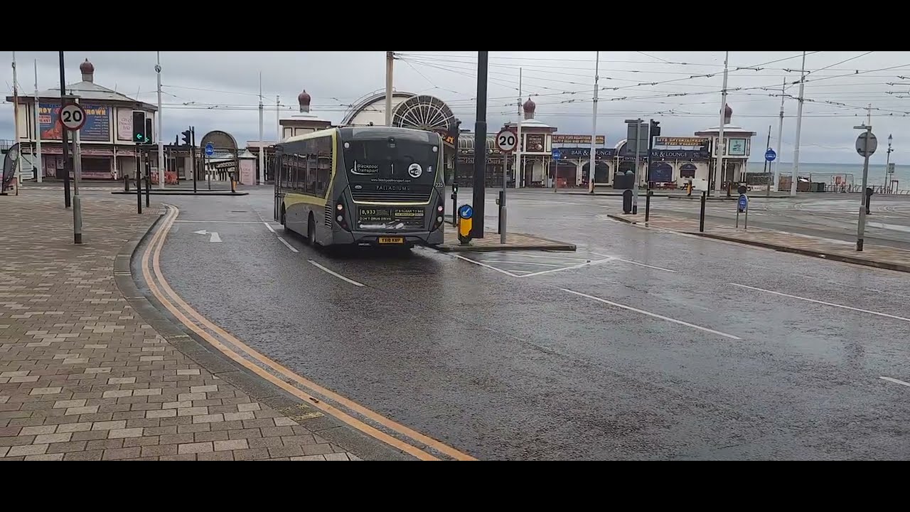 22 July 2025 Buses in Blackpool Transport Palladium
