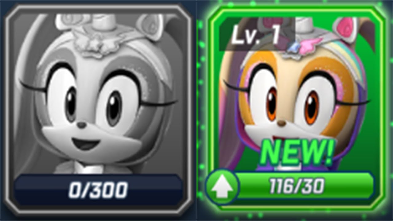 Sonic Forces Speed Battle - Unicorn Knight Cream New Character Unlocked - All Characters Unlocked
