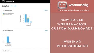 How to use Workamajig's Custom Dashboards | Ruth Rumbaugh