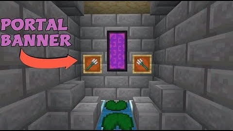 Minecraft: Nether Portal Banner Tutorial (1.17+)