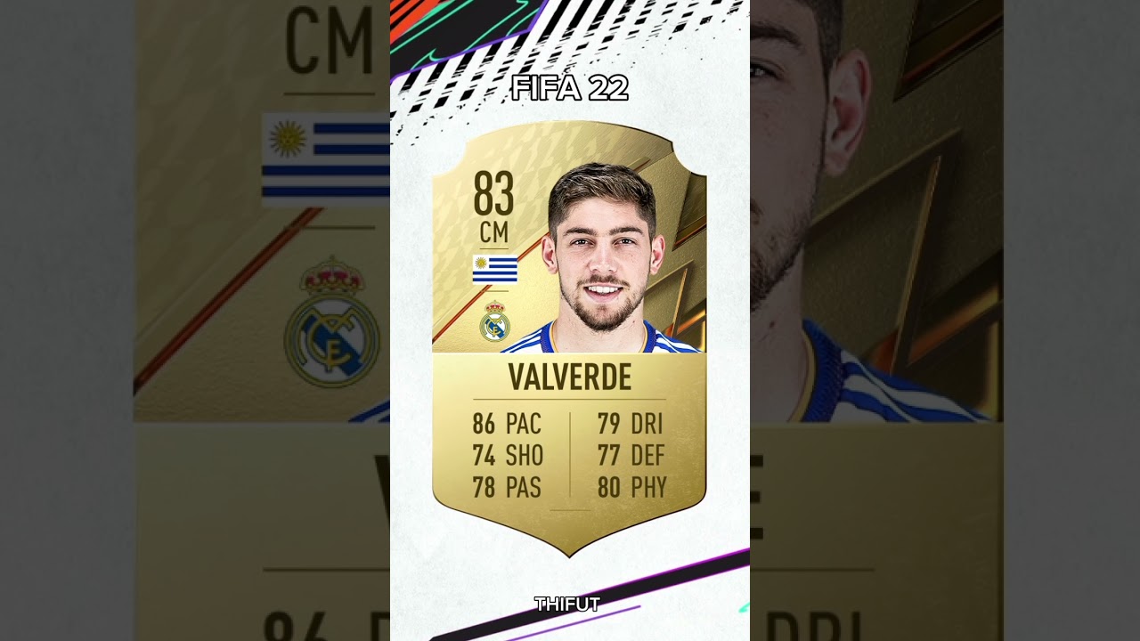 VALVERDE EVOLUTION CARD ON FIFA 