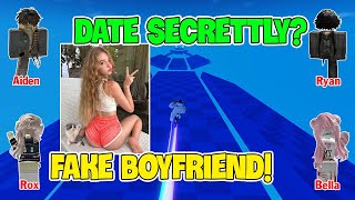 TEXT To Speech Emoji Groupchat Conversations | I Can't Believe I Fell In Love With A Fake Boyfriend