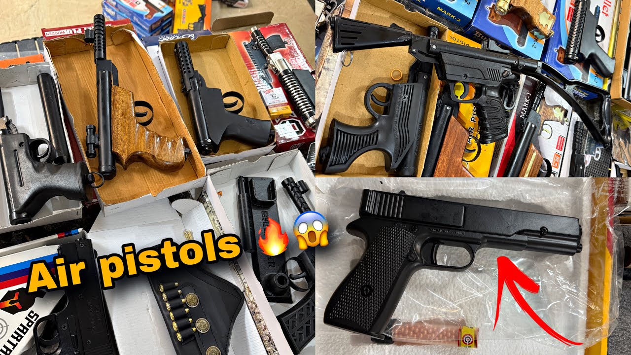 मात्र ₹500 से Guns कि शुरूआत 🔥| Cheapest Air Pistol, Imported Rifle, Revolver & Lighter Guns