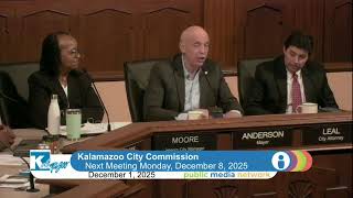 December 1, 2025 Kalamazoo City Commission