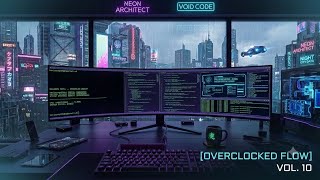 Cyberpunk Coding Room 💻 Synthwave Mix for Deep Focus & Overclocked Workflow (Vol. 10)⁠