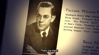 A centennial greeting recorded Dec 25 to MCC from William Paulson MJC Class of 1948