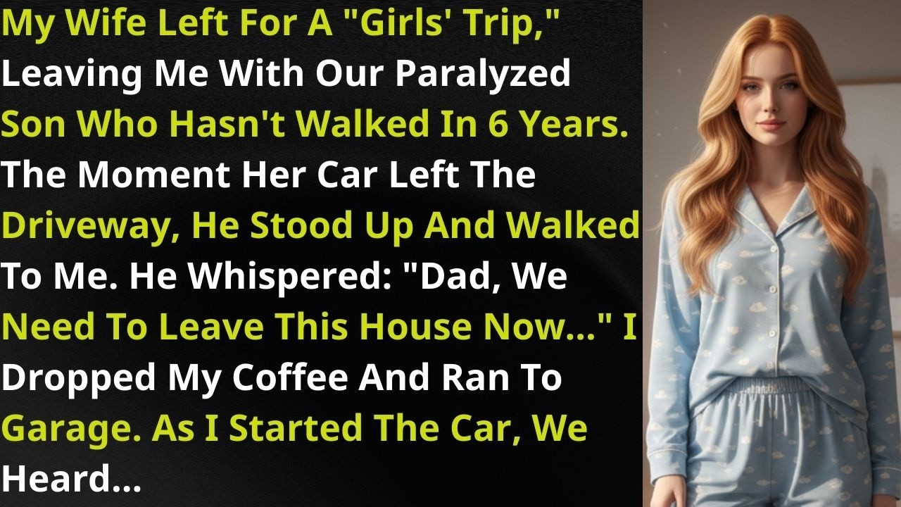„Dad, wir müssen sofort verschwinden. Sie hat etwas geplant und sie kommen." Ich stand mit meinem Kaffee am Küchenfenster, sah meiner Frau Vanessa nach, wie sie ohne ein Wort ins Weingebiet fuhr,...