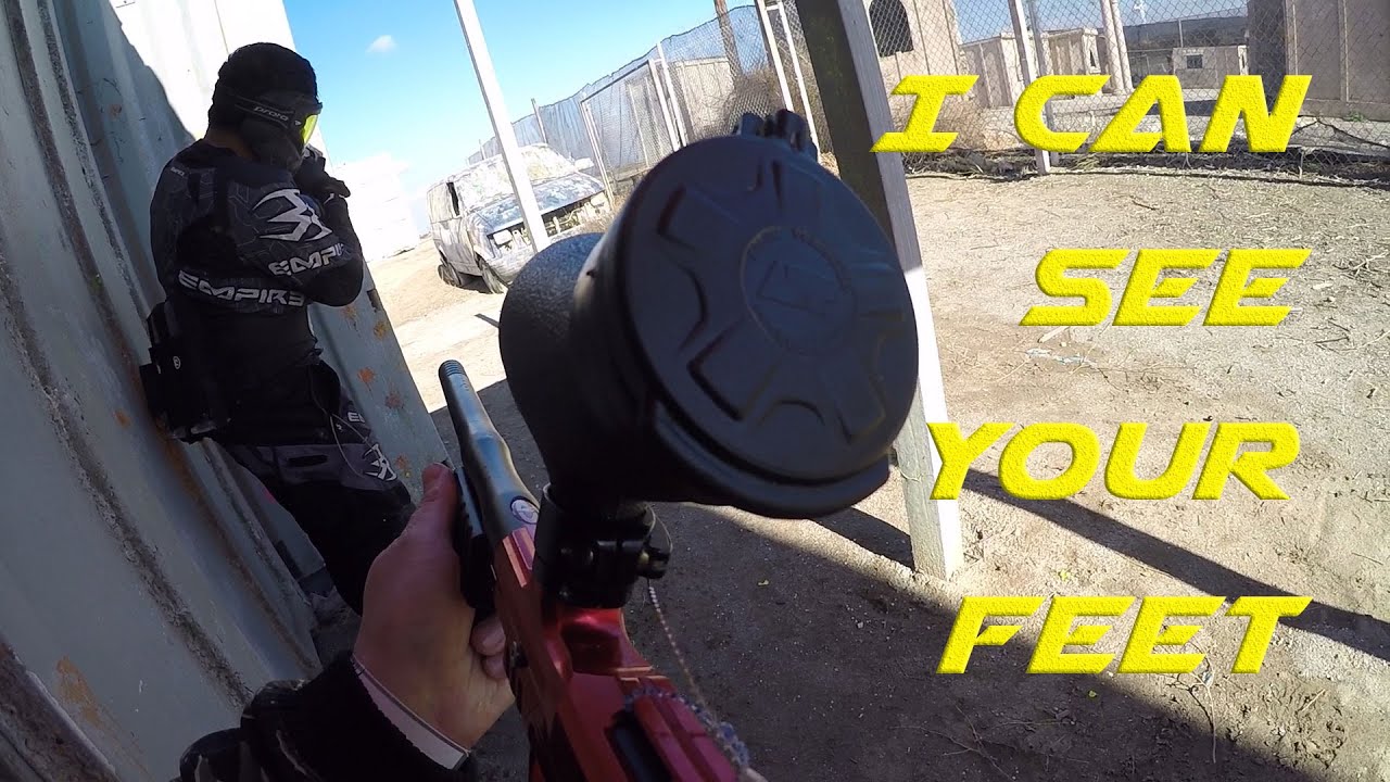 Shooting their feet, Falluja, SC Village Paintball Bob Long MVP