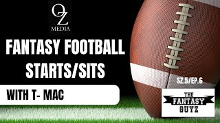 Week 5 NFL & Fantasy Football Starts and Sits: Dominate Your Season! 🏈🔥