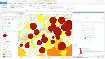 040 Display points with proportional symbols