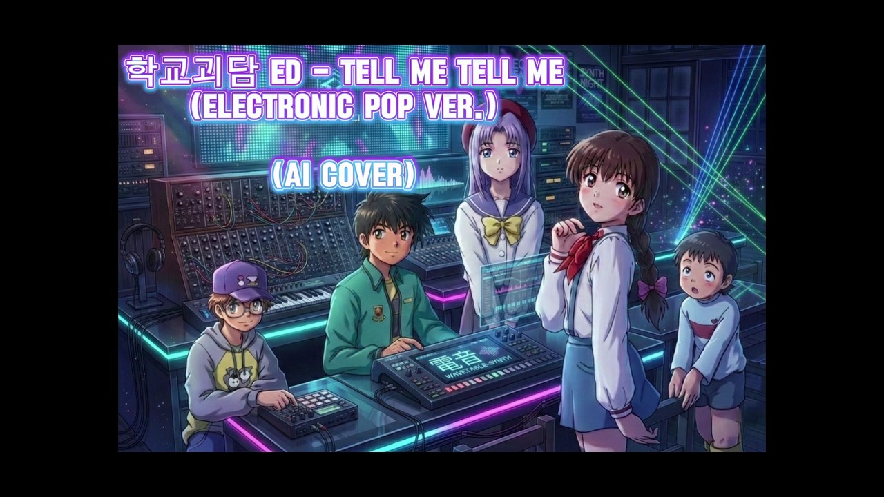 학교괴담 ED - Tell Me Tell Me (Electronic Pop Ver.) (AI Cover)