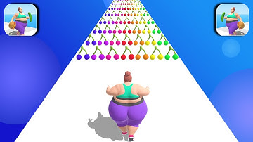 🍐 Fat 2 Fit 108TKYU| ALL LEVELS Videos Pro Walkthrough Mobile Game Body Run Top Gameplay iOS,Android