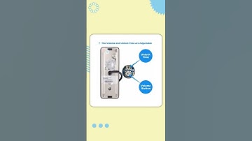 Anjielosmart Tuya 10 Inch Touch Monitor Smart Home Video Intercom System 1080P 160° Video Doorbel...