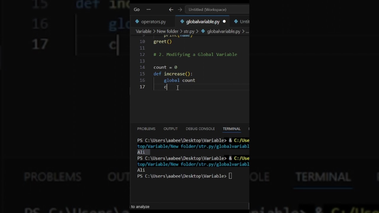 Global Variables in Python Explained 🤯🐍 | Every Beginner Must Learn This!