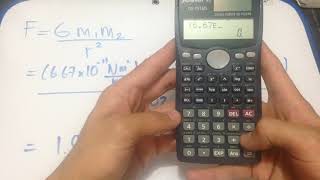 ¿Cómo usar la calculadora para problemas relacionados con la Ley de la Gravitación Universal? screenshot 3