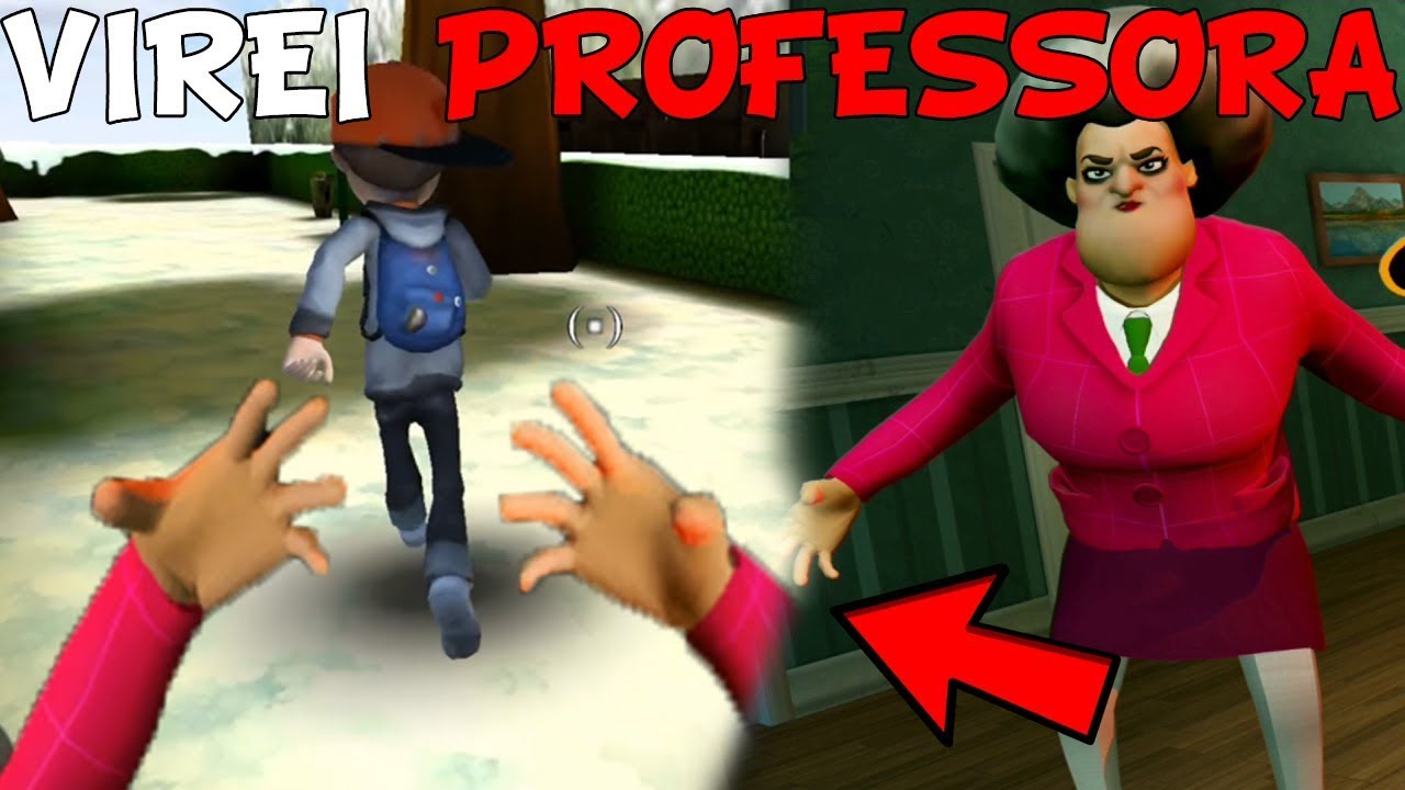 O NOVO JOGO DA PROFESSORA DO MAL SCARY TEACHER NA VIDA REAL!! - INCRÍVEL  E ASSUSTADOR!! 