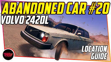 NEED FOR SPEED PAYBACK: Abandoned Car #20 Location Guide - VOLVO 242DL