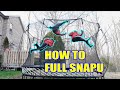 How to full snapu on trampoline  best tutorial  you can learn in only 5 minutes