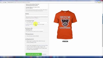 08 Teespring Campaign Setup