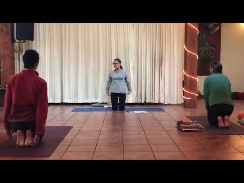 Asana based on the Gitananda Yoga with Mugs McConnell (turn your volume up)