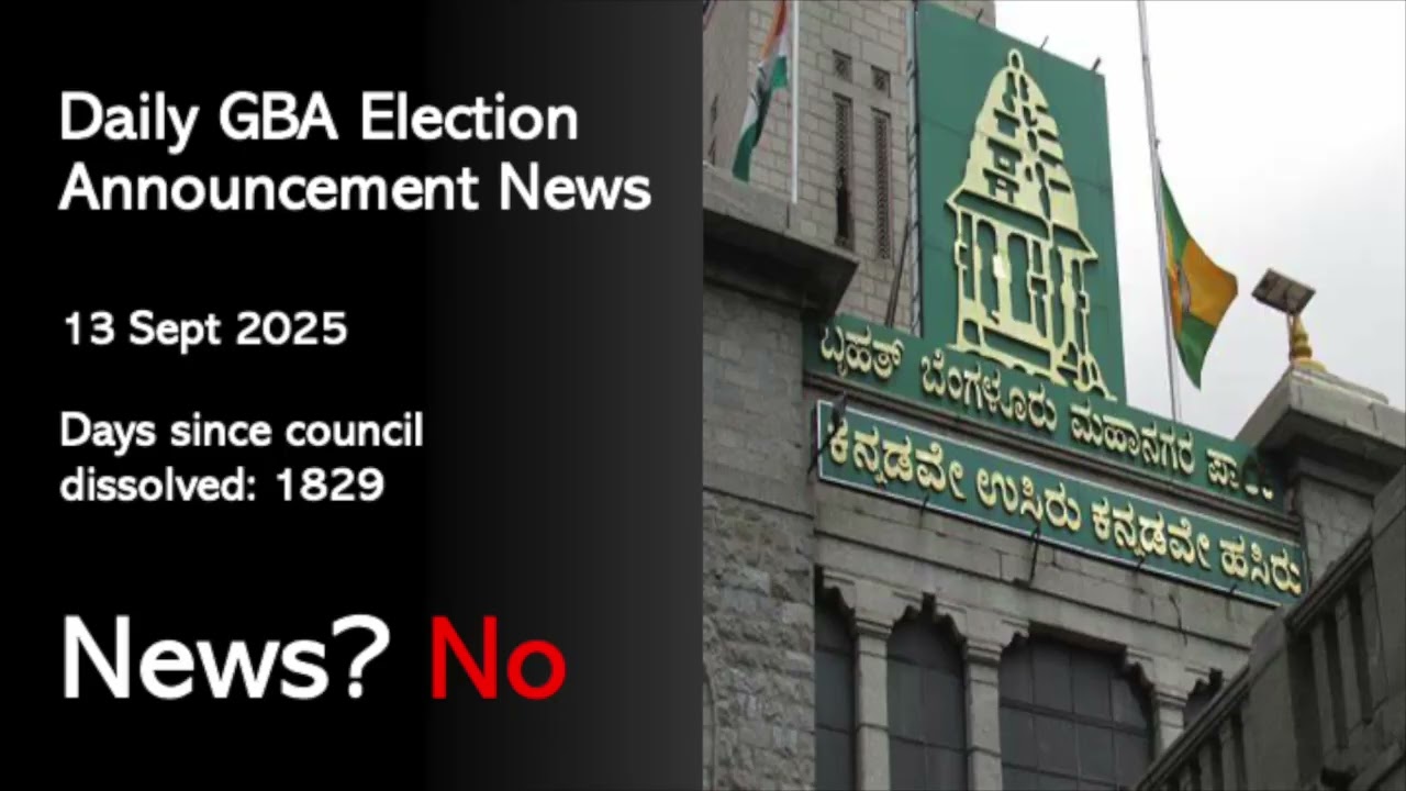 Have BBMP Elections Been Announced Yet? Day 84
