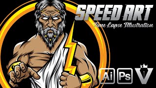 Zeus Illustration | SPEEDART