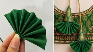 Latest Unique and Very Beautiful Latkan Making at Home/ Kapde se Latkan Banana/ Latkan Design Making