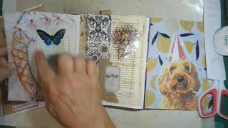 #junkjournaljanuary  #Journal #junkjournal  -  Completed Journal Flip Through