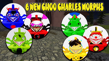 NEW UPDATE - How To Get ALL 6 NEW MORPHS in Choo Charles Morphs - Roblox