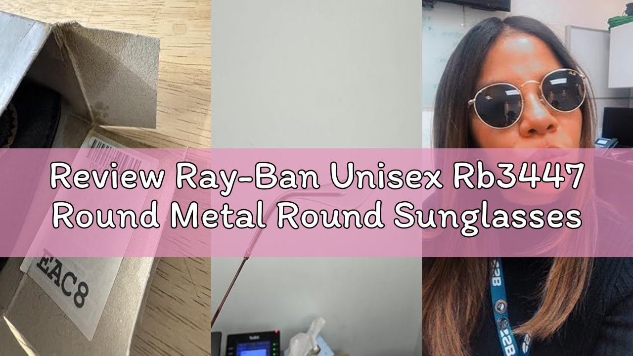 Review Ray-Ban Unisex Rb3447 Round Metal Round Sunglasses