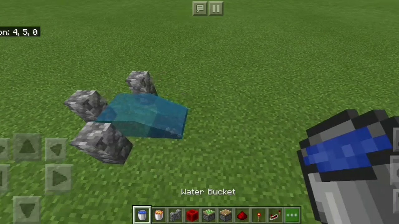 Tutorial AUTOMATIC COBBLESTONE GENERATOR (Bedrock, Java edition) YouTube