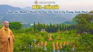 NIKAYA Thiền Quán - Năm Sức Mạnh - Niệm Ân Đức Thế Tôn & Tu Trong Sinh Hoạt