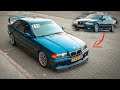 Building a BMW E36 Trackcar in 12 minutes!