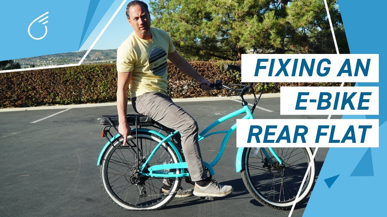 How to Fix a REAR FLAT TIRE on an E-BIKE