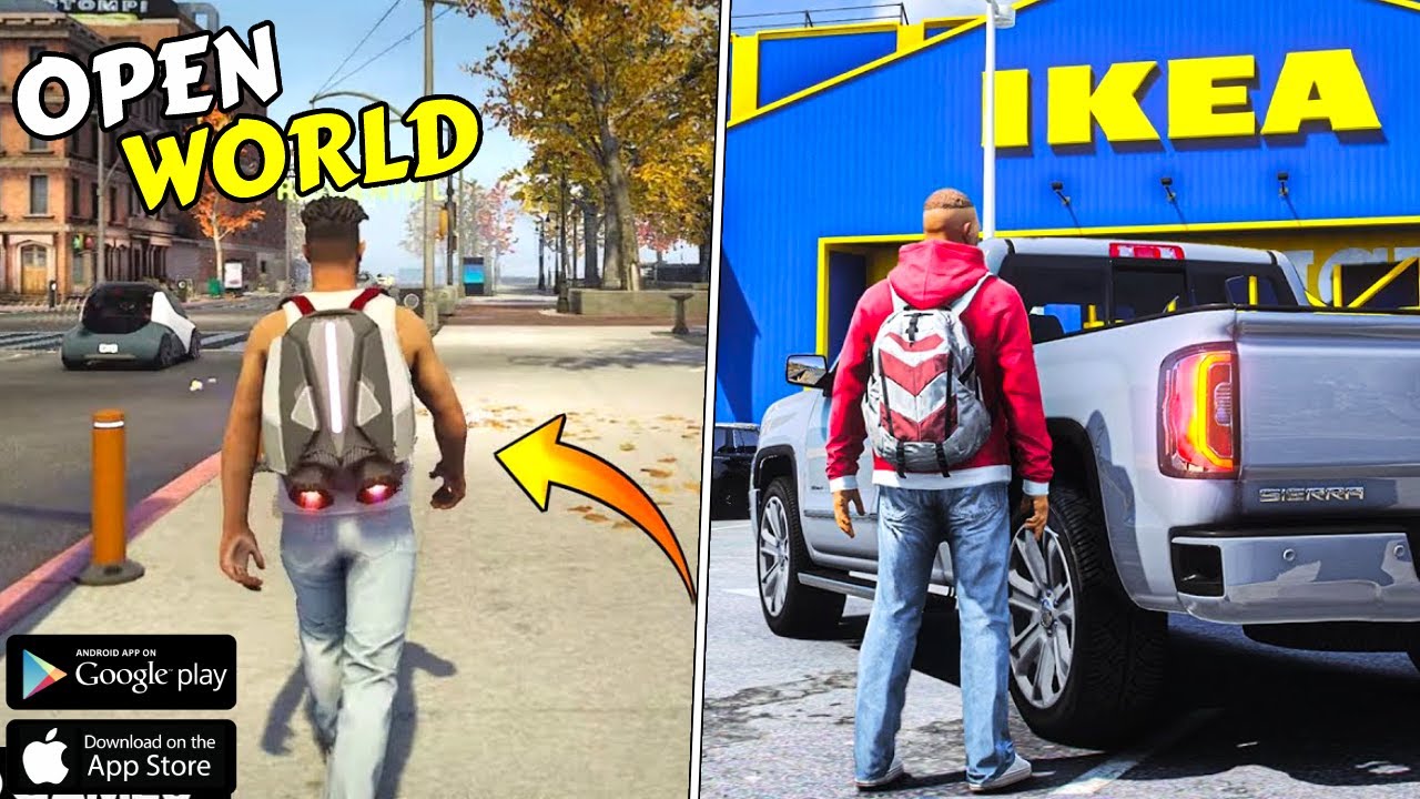 Top 5 Realistic OPEN WORLD For Android 2023 | Crazy Open World Games ...