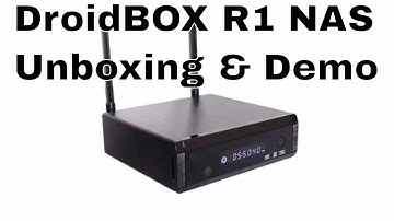 DroidBOX R1 NAS Unboxing and Demo - Best 2017 Android & OpenWRT NAS devce