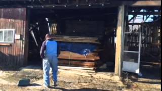 Family picking up pieces after devastating business fire