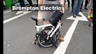How to Unfold a Brompton Electric Folding Bike