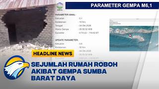 [HEADLINE NEWS, 04/10] Sejumlah Rumah Roboh Akibat Gempa Sumba Barat Daya