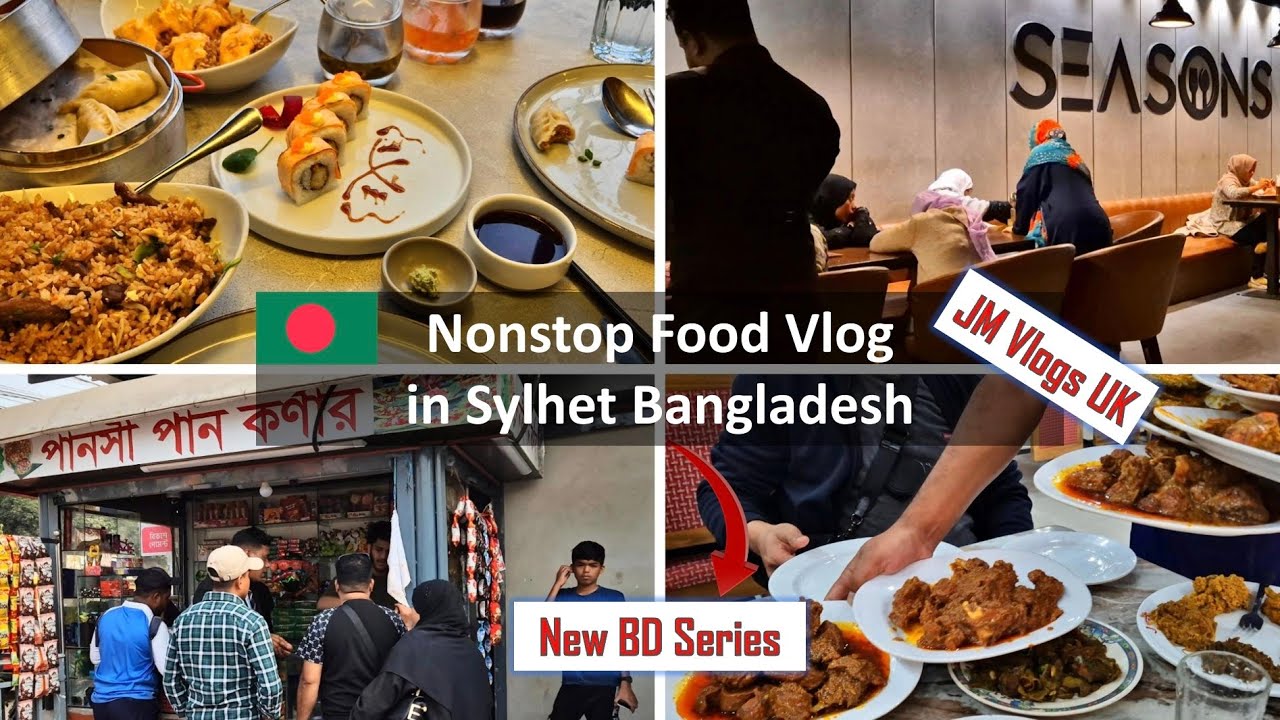 Nonstop Food Vlog in Sylhet Bangladesh 🇧🇩