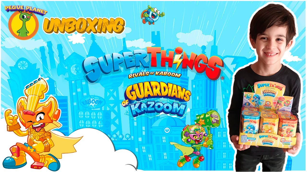 ⚡SUPERTHINGS Serie 9 GUARDIANS OF KAZOOM ⚡Unboxing KAZOOM KIDS - YouTube