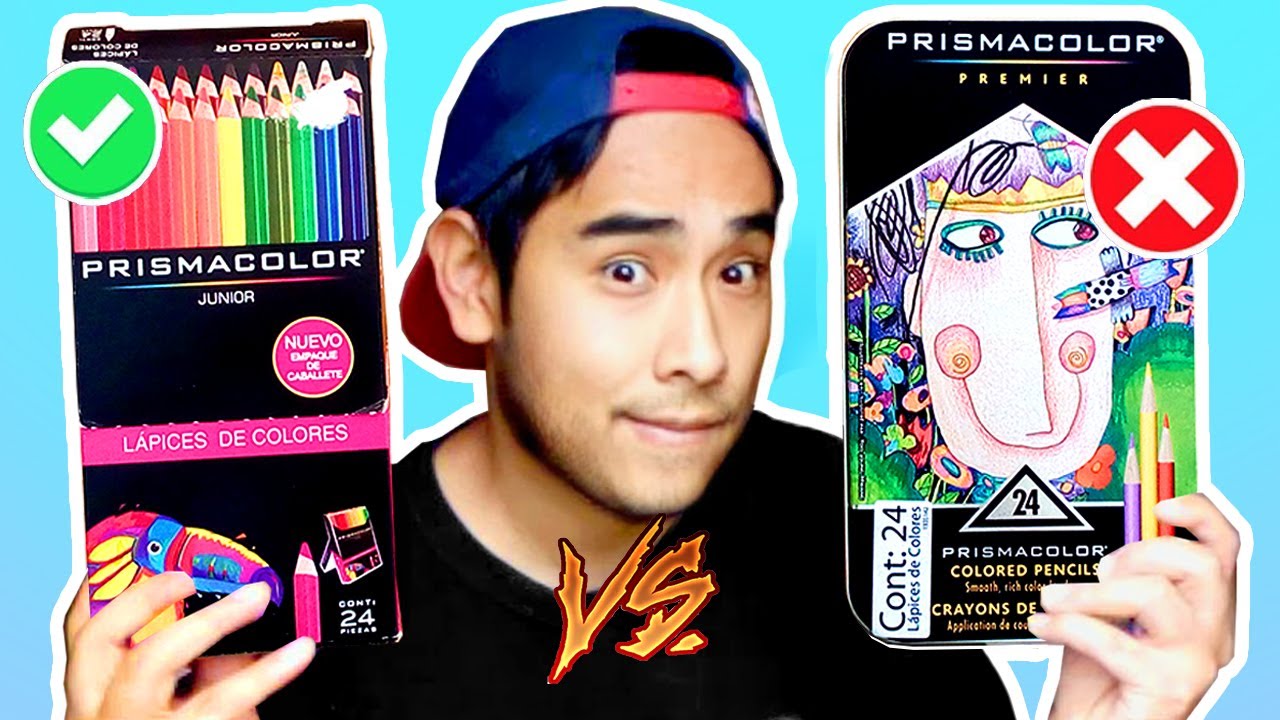 PRISMACOLOR JUNIOR vs PRISMACOLOR PREMIER Comparativa Lapices