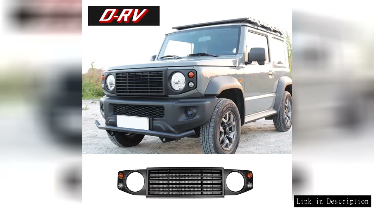 Front Racing Grill For Suzuki Jimny JB64 Sierra JB74W 2019 2024 Front Grille Grills Auto Accessories