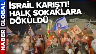 İsrail Sokakları Karıştı! Halk Netanyahu'ya Karşı Ayaklandı!